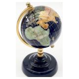 Blue Lapis World Globe