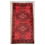 1.9 x 3.2 Afghan Baluch Style Hand Knotted Rug