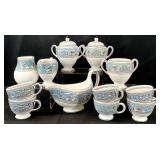 Wedgwood Turquoise Florentine China