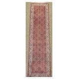 2.5 x 9.10 Persian Bidjar Hand Knotted Wool Rug
