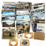 Large Group Vintage French Postcards & More