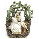 Antique Staffordshire Romeo & Juliet Figure