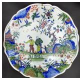19th C. Faience Polychrome Earthenware Plate