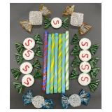 Group Art Glass Candies