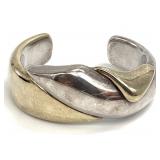 Ilan Hubara Designer Sterling Silver Cuff Bracelet