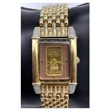 Credit Suisse Gold Ingot Watch