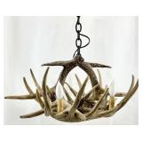 Resin Deer Antler Horn Hanging Chandelier Light