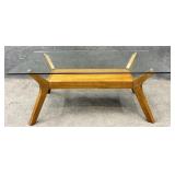 Modern Glass Top Coffee Table