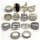 Costume Jewelry Group - Rings