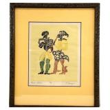 Hartwell Yeargans (1915-2005) S/N Music Makers Art