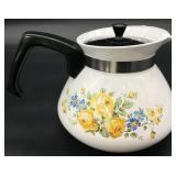 Vintage Corning Ware Lancaster Rose Teapot