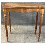 Mahogany Flip Top Game Table
