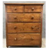 Antique Two Over Three Drawer Chest