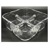 Glass Sectional Divided Relish Dish