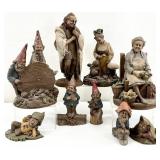 9pc Tom Clark Gnome Figures