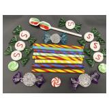 Group Art Glass Candies