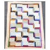 Vintage Handmade Quilt 44 x 60