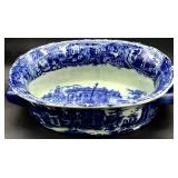 Victoria Ware Ironstone Flow Blue Design Bowl