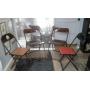 4 chaises pliantes