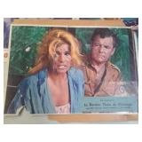Vieille Affiche Cinema 11 x 14"