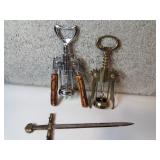 2 Ouvres Bouteilles et Un Ouvre Lettre