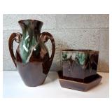 1 Vase Et 1 Pot Fleur Beauce Canada 228 et J-9
