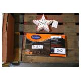 led address sign and star