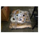 6 rolls of clear bags