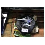 soaker hose and sprayer