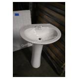 pedestal sink