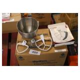 kitchenaid mixing bowls and paddles