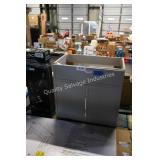 30ï¿½ vanity -no top (damaged front plate)