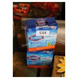 2-6pk clorox pool shock