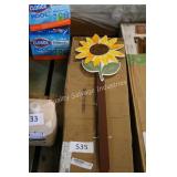 2-4pk sunflower yard decor