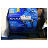 kobalt 24v 2 drill combo (batt/ch in office)