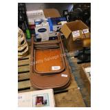 3 folding chairs
