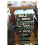 4-24pk hype energy drink
