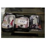 3 electric shavers