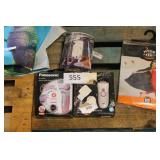 3 electric shavers