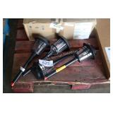 4 solar lights