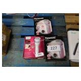 3 electric shavers