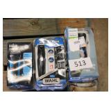 3 electric shavers
