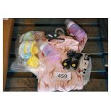 kids clothes asst szs & bottles and sun glasses