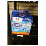 2-6pk clorox pool & spa xtra blue shock