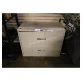 2 drawer metal file cabinet