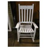white rocker