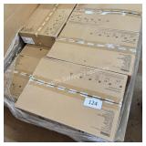 skid of computer monitors