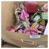 skid of gift baskets