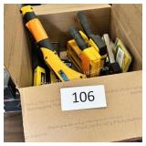 box of heavy duty staplers