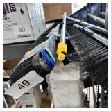 lot of push brooms